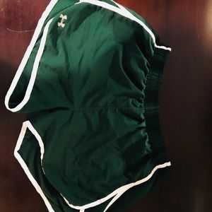 Hunter Green Under Armour Shorts